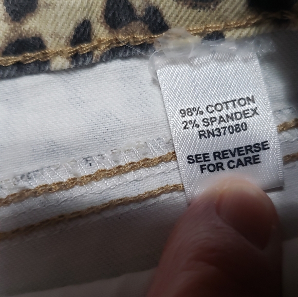 Ladies 2 Pc Animal Print Happy Camper Shorts & Tank 14/XXL - Picture 4 of 9